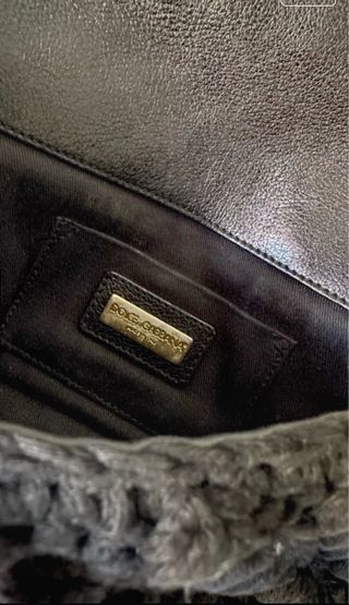 Borsa Dolce&Gabbana Nera Intrecciata