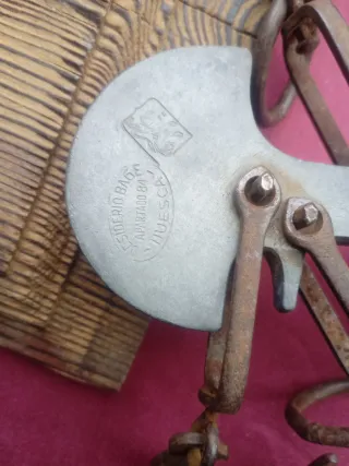 Balanza antigua de pesaje