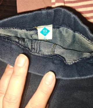 Lote 3 leggings/mallas bebé niña 2-6 meses