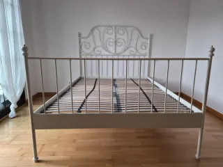 Cama Ikea Leirvik Blanca 140x200