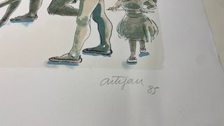 Francesc Artigau. Litografie firmate e numerate