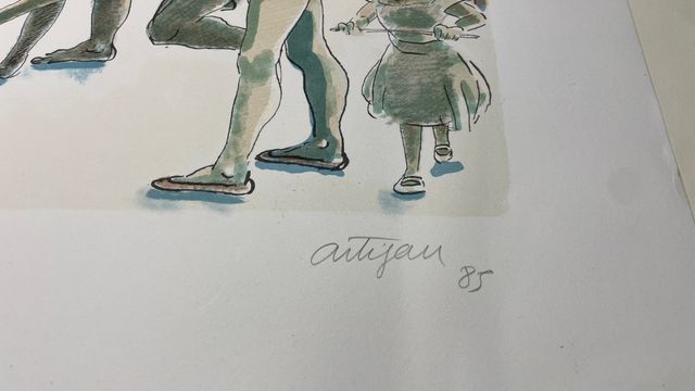 Francesc Artigau. Litografías firmadas y numeradas