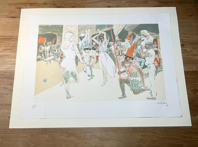 Francesc Artigau. Litografías firmadas y numeradas