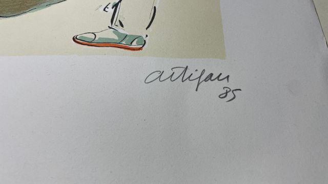 Francesc Artigau. Litografías firmadas y numeradas