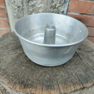 Stampo torta alluminio con foro centrale