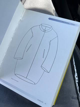 Ilustracion de moda dibujo plano