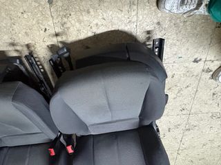 Asientos Seat Leon MK2 Delanteros Tela Gris