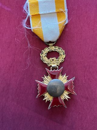 Orden Isabel la Católica Cruz