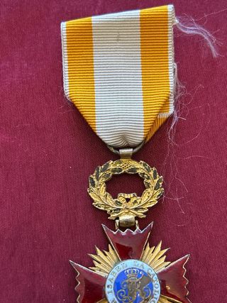 Orden Isabel la Católica Cruz