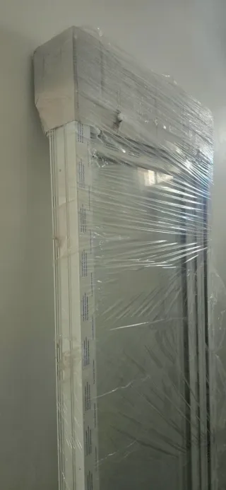 Balconera PVC Blanca 217x90cm