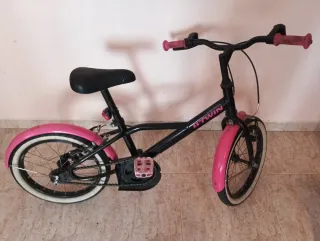 Bicicleta Infantil B'TWIN Niña Rosa