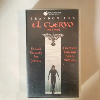 El Cuervo VHS Brandon Lee Película
