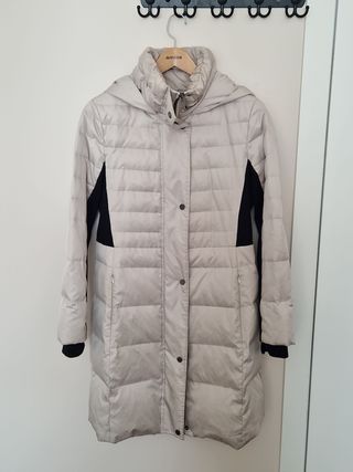 Anorak beige y negro DKNY