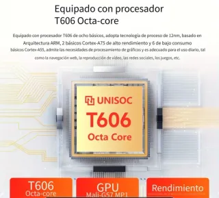 Tablet Android 14 Wi-Fi 5 12GB RAM 128GB