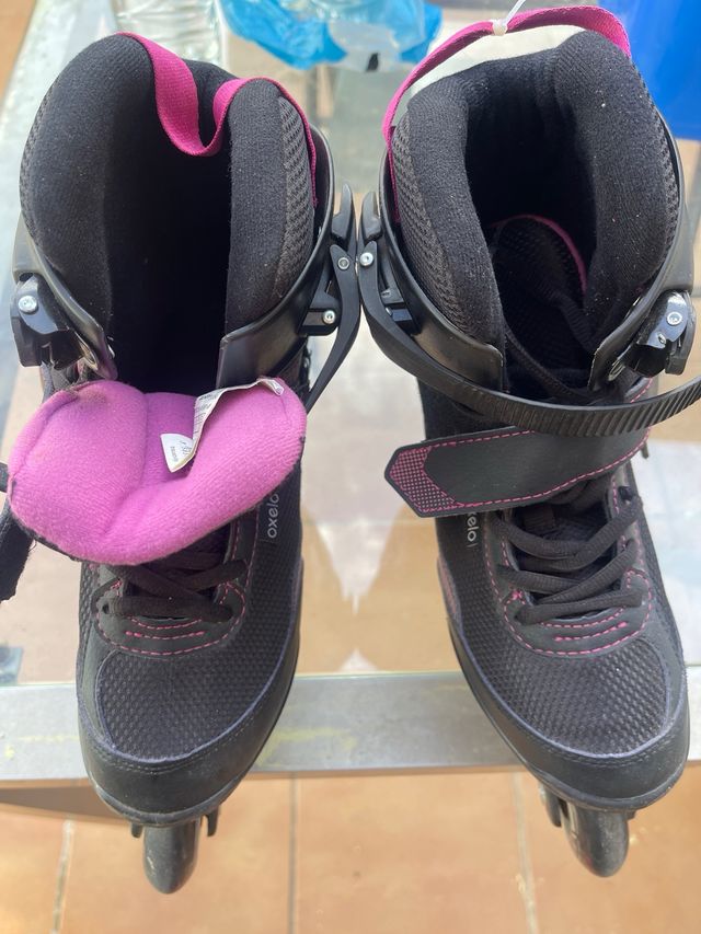 Patines línea Oxelo y protecciones