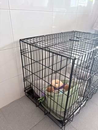 Jaula para perros plegable