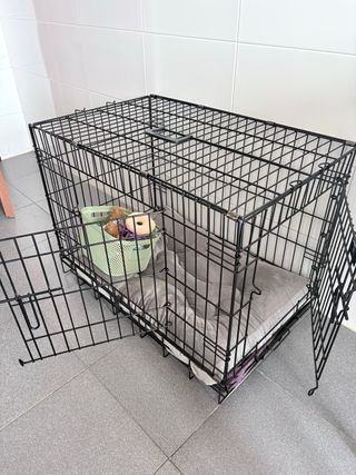Jaula para perros plegable