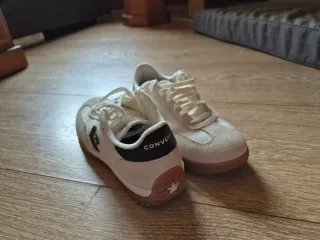 Converse Run Star Trainer Ox Egret/Black