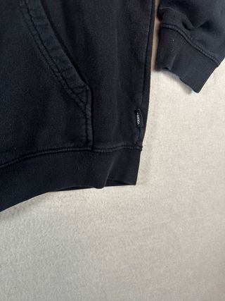 Sudadera Vans Negra con Cremallera Talla L/XL