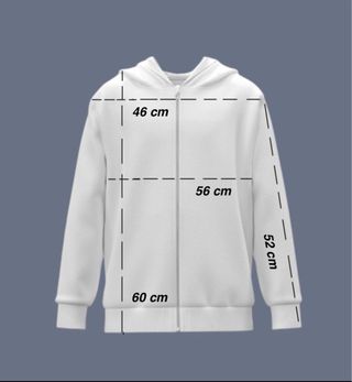 Sudadera Vans Negra con Cremallera Talla L/XL