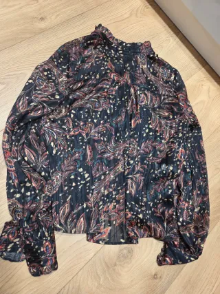 Camisa Mango Mujer Estampada