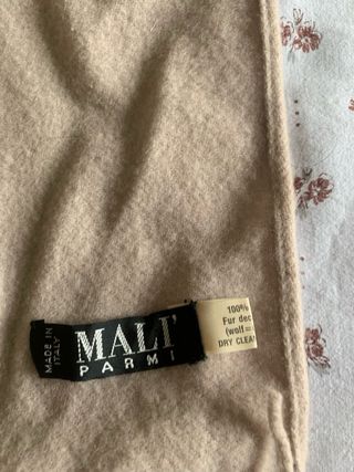 Mantella vintage con pelliccia