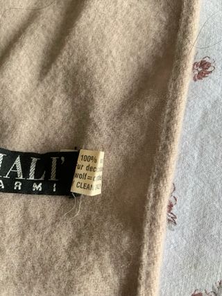 Mantella vintage con pelliccia