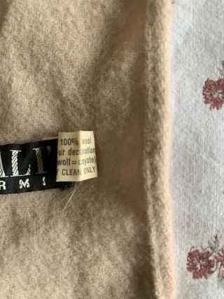 Mantella vintage con pelliccia