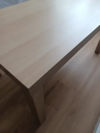 Mesa de centro de madera Ikea