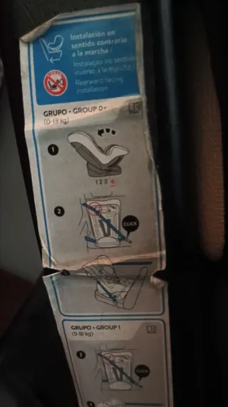 Silla bebé Grupo 0-2