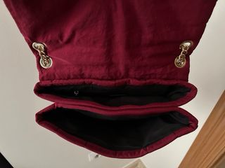 NUEVO Bolso acolchado burdeos