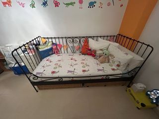 Estructura Cama + Somier + 2 Cajones