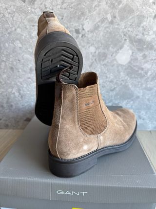 Botas de ante Gant tabaco