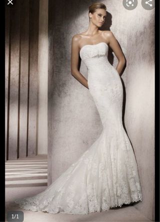 Vestido de Novia Sirena Encaje
