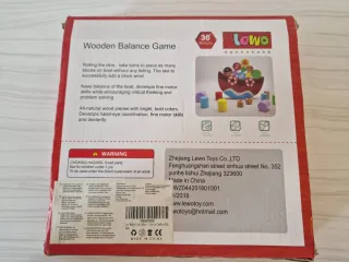 Juego de Equilibrio Lewo Barco Pirata