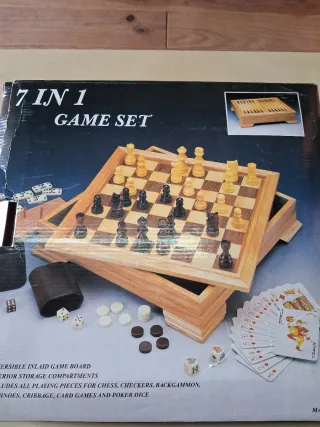 Juego de mesa 7 en 1