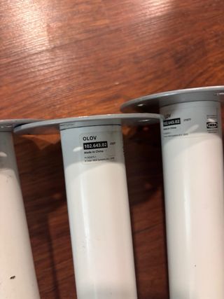 Patas extensibles Olov Ikea (4 unidades)