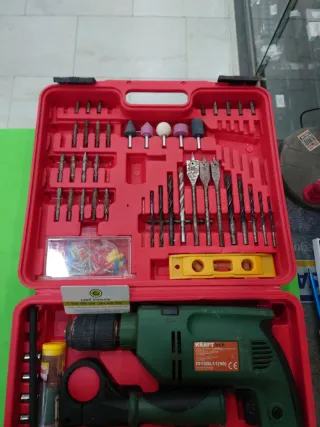 Taladro Kraft Tech ID13GL11-90 con maletín