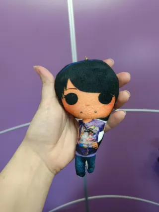 Física o Química paula peluche llavero serie 90