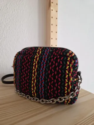 Bolso Bimba y Lola negro multicolor