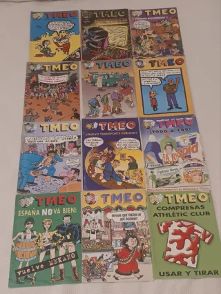 Lote 12 cómics Tmeo