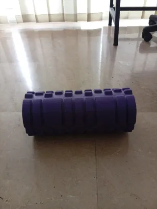 Rodillo Masaje Muscular Foam Roller Morado