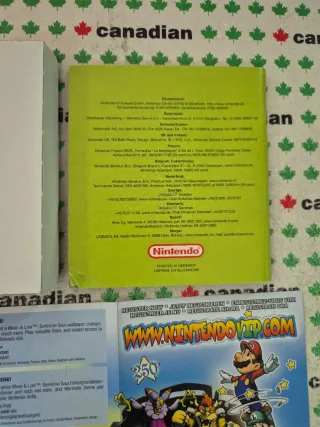 Mario & Luigi: Superstar Saga Game Boy Advance