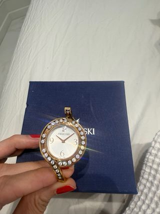 Reloj Swarovski Oro Rosa Cristales Mujer