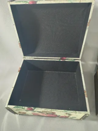 Cajas decorativas de madera