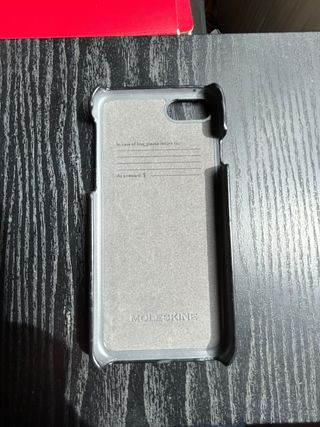 Custodia Moleskine per iPhone 6/6S Nero