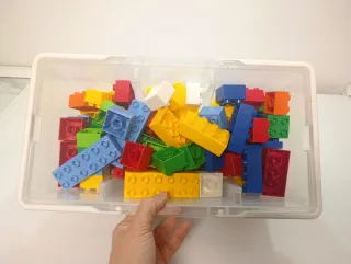 Bloques construcción tipo Lego Duplo 120 piezas