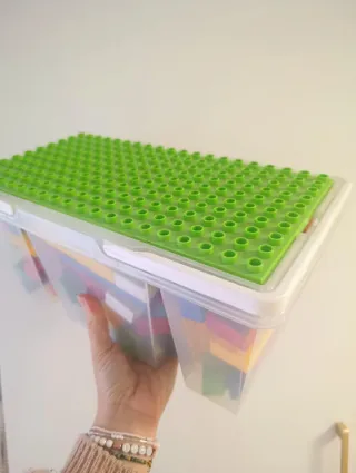 Bloques construcción tipo Lego Duplo 120 piezas