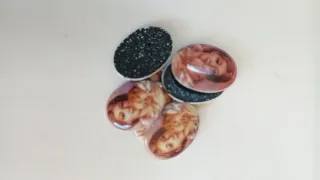 Esmalte al fuego Día de la Madre con niño