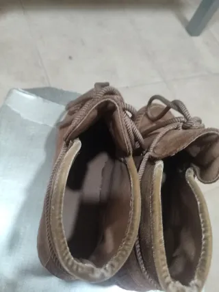 Botines s Vidorreta Piel Esparto Talla 40